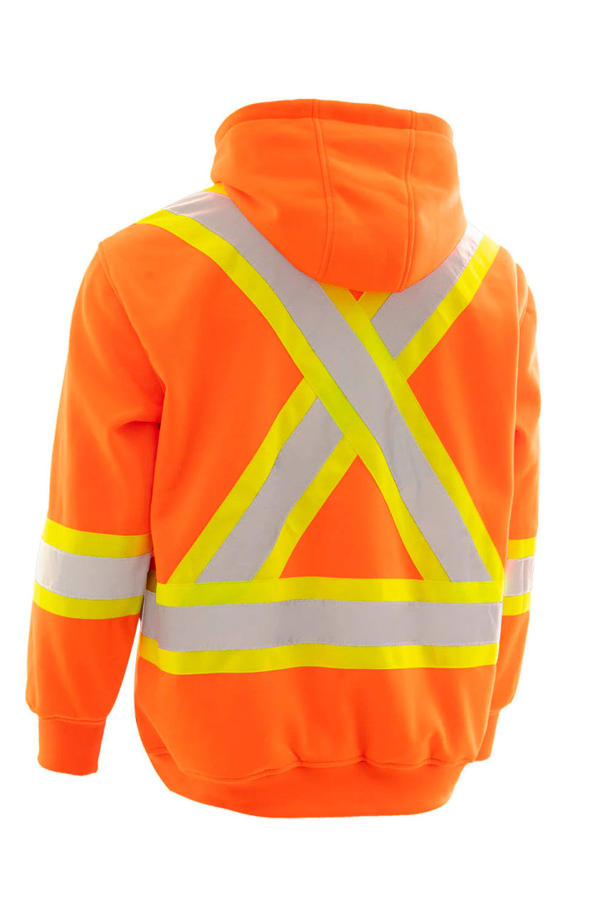 HI-VIS FORCEFIELD® PULLOVER SAFETY HOODIE (024-P854)