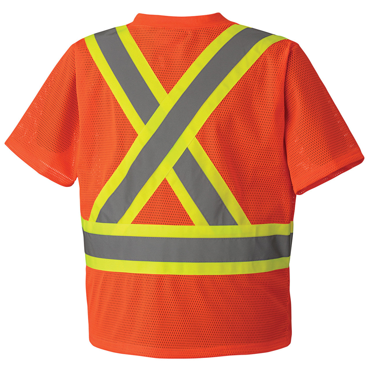 HI-VIS PIONEER® MESH V-NECK SAFETY T-SHIRT (5992P/5993P)