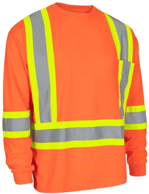 HI-VIS FORCEFIELD® SAFETY LONGSLEEVE (CBECSALS)