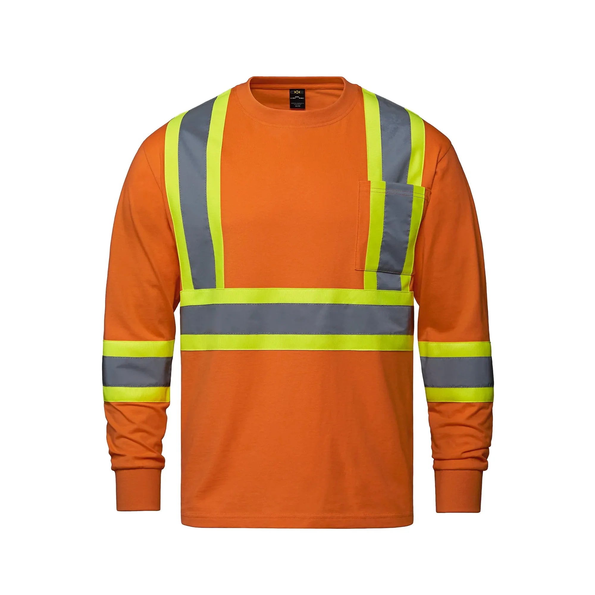 HI-VIS COTTON SAFETY LONGSLEEVE (S05995)