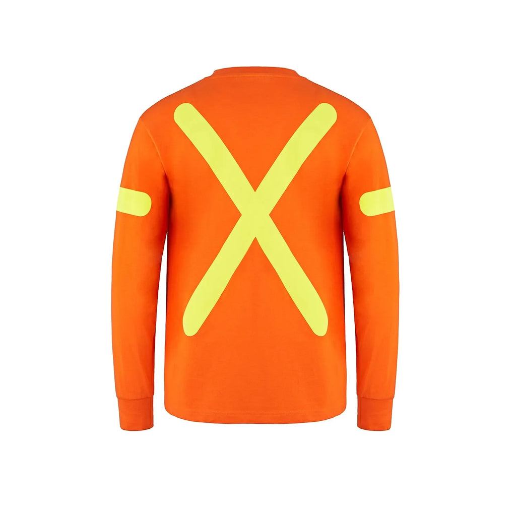 HI-VIS COTTON SAFETY LONGSLEEVE (S05975)