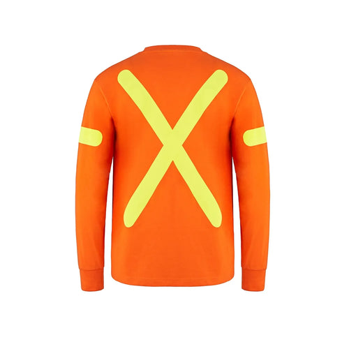 HI-VIS COTTON SAFETY LONGSLEEVE (S05975)