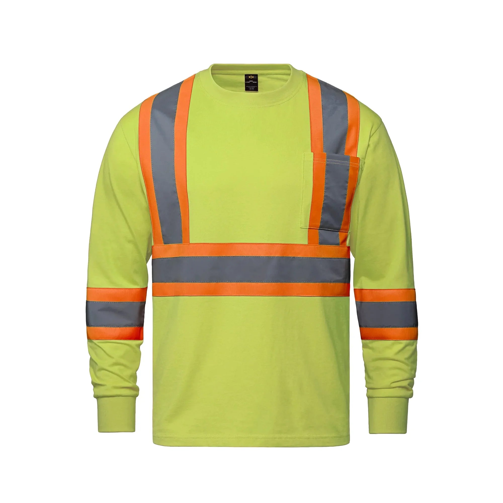 HI-VIS COTTON SAFETY LONGSLEEVE (S05995)