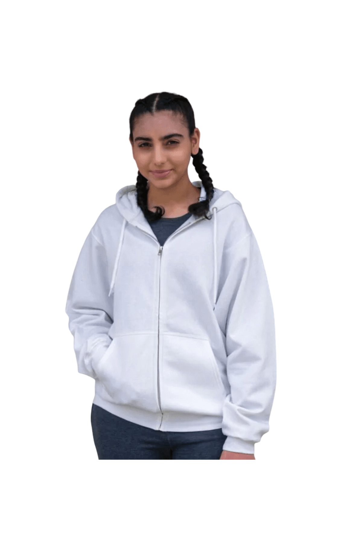 BASIC FULL ZIP HOODIE (ATCF2600)